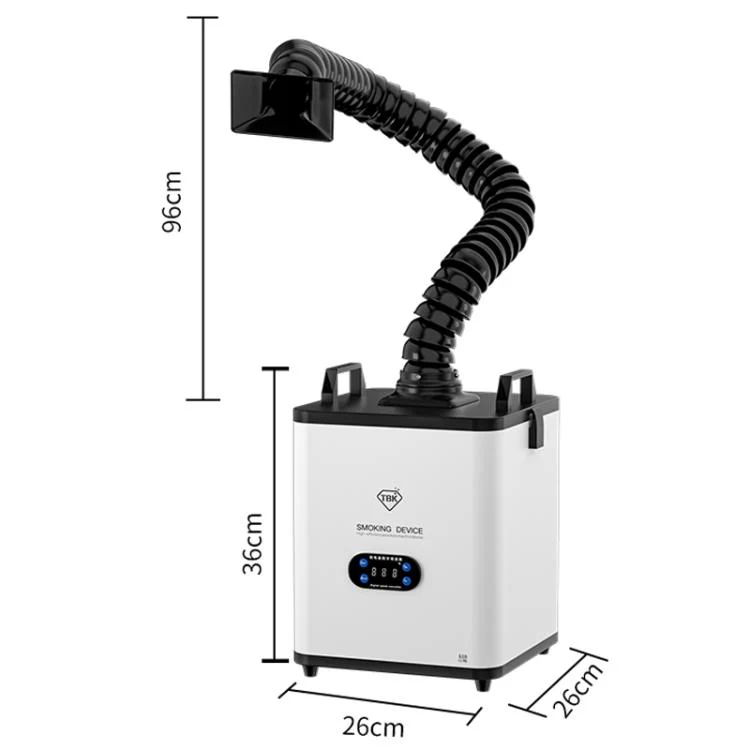 TBK618 220V Soldering Fume Extractor Industrial Soldering Iron Fume Laser Marking Fume Extractor Mobile Purifying Smoke Apparatus - Image 2