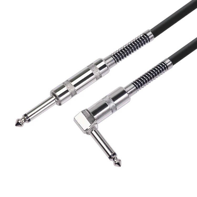TC048SL 6.35mm Plug Straight to Elbow Electric Guitar Audio Cable, Cable Length:3m - Image 3