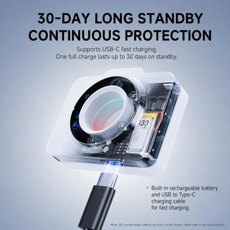 TC200 Anti-Spy Camera Detector Infrared Hotel Privacy Finder Device(Black) - Image 11