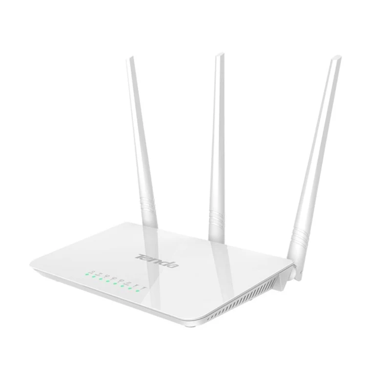 Tenda F3 Wireless 2.4GHz 300Mbps WiFi Router with 3*5dBi External Antennas(White) - Image 3