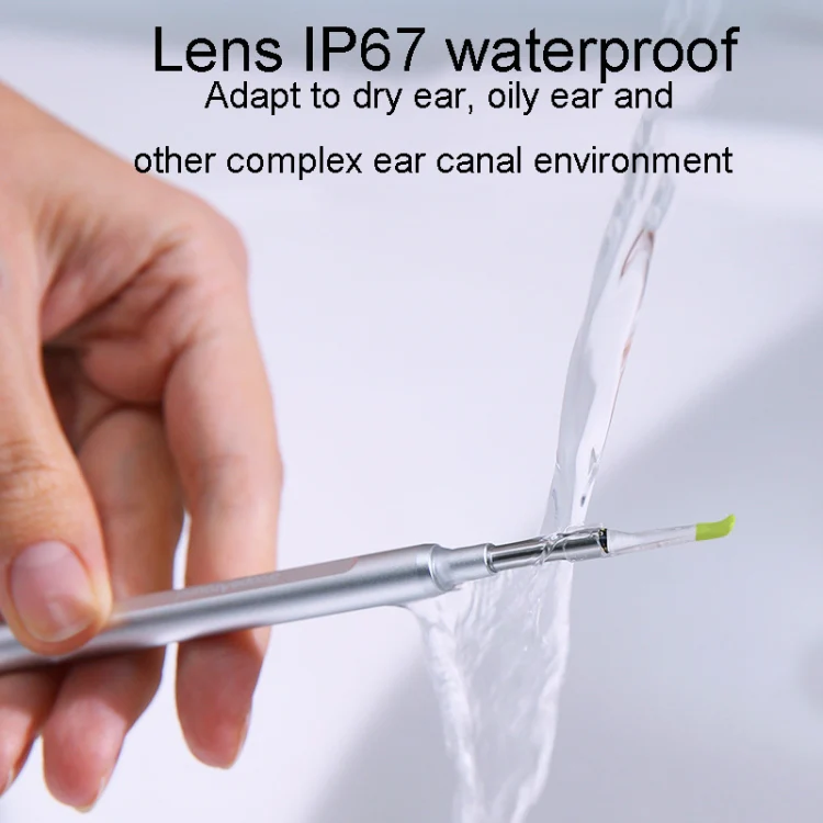 Teslong MS500 5 Inch HD Screen Illuminated Ear Pickers 3.9mm Diameter Visual Ear Care Tool - Image 2