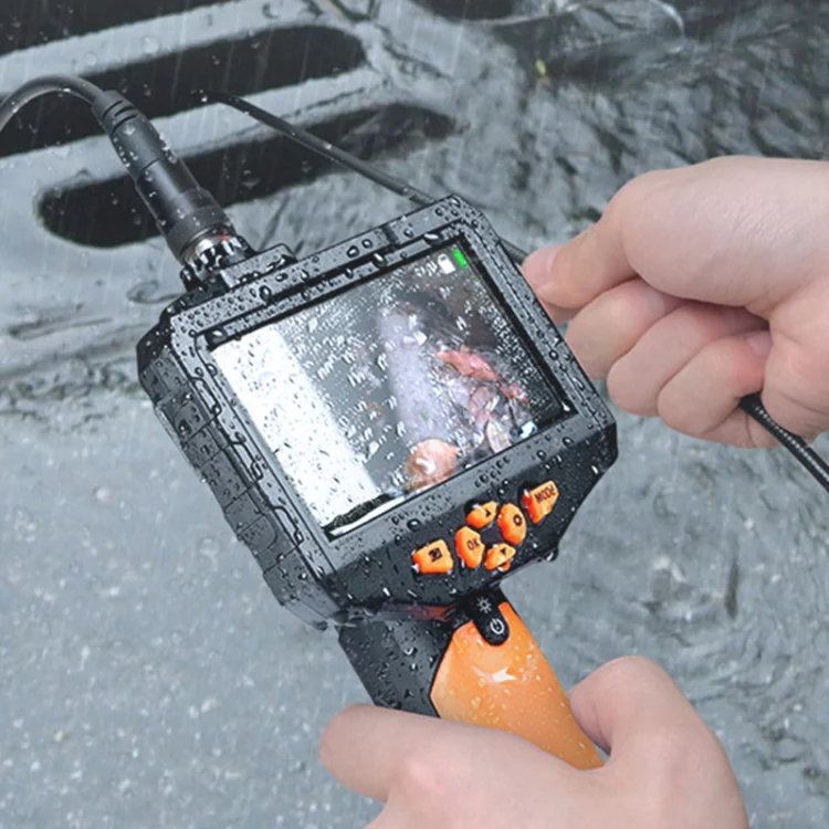 Teslong NTS300 5 Inch HD Large Screen Industrial Inspection Borescope Auto Repair Tools, Specification: 7.6mm-1M - Image 10