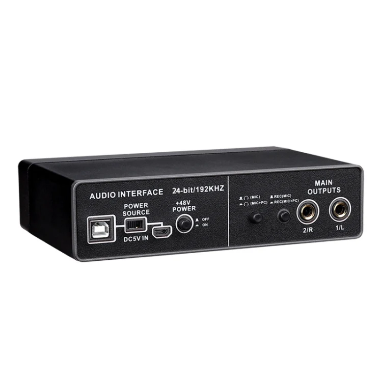 TEYUN Q-22 USB Computer Free Srive Microphone External Sound Card(Black) - Image 3