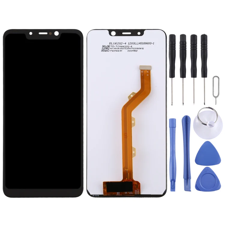 TFT LCD Screen for Tecno Spark 3 Pro / Spark 3 KB3 KB8 with Digitizer Full Assembly (Black) - Image 2