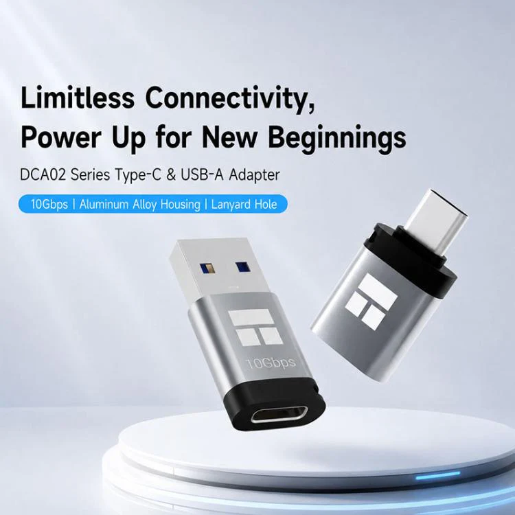 THERMALRIGHT DCA02 Series Adapter USB-A to Type-C Adapter(Grey) - Image 3