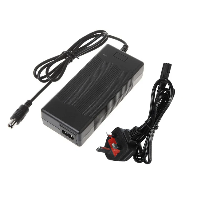 THGX-4202 42V / 2A DC 5.5mm Charging Port Universal Electric Scooter Power Adapter Lithium Battery Charger for Xiaomi Mijia M365 & Ninebot ES2 / ES4, UK Plug