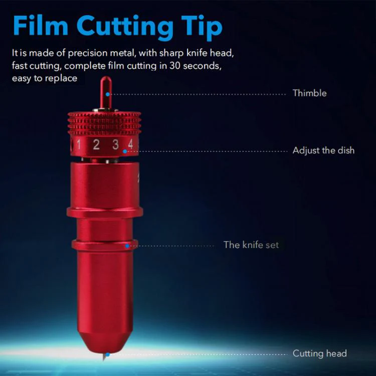 TL-568 Film Cutter Holder Film Cutting Blade Accessories(Red) - Image 3