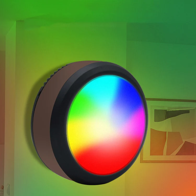 TL009-RGB Wireless Timer Dimming Night Lights Party RGB Atmosphere Lights with Remote Control(White) - Image 2