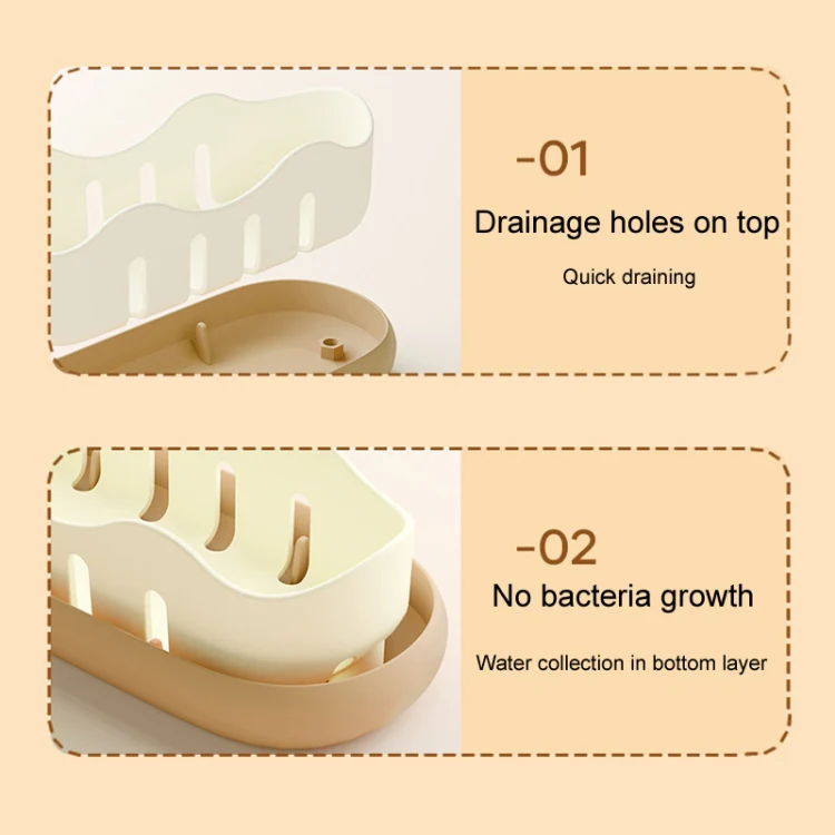 Traveling Portable Sealed Soap Box Household Bathroom Soap Holder(Red) - Image 4