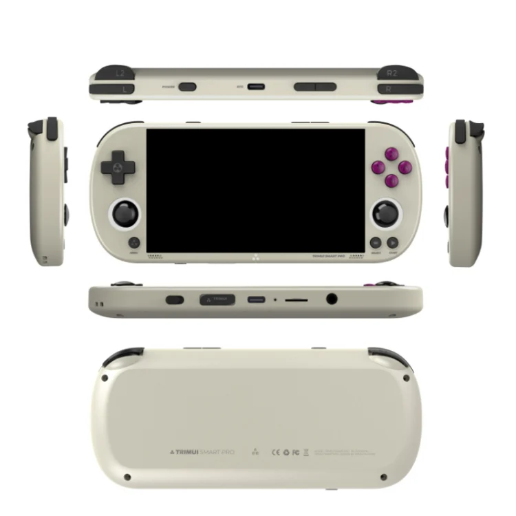 Trimui Smart Pro 4.96 Inch IPS Screen Handheld Game Console Open Source Linux System 128G(Grey) - Image 2