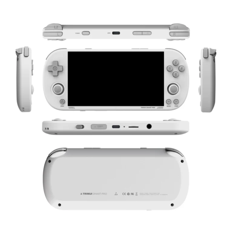 Trimui Smart Pro 4.96 Inch IPS Screen Handheld Game Console Open Source Linux System 256G(White) - Image 2
