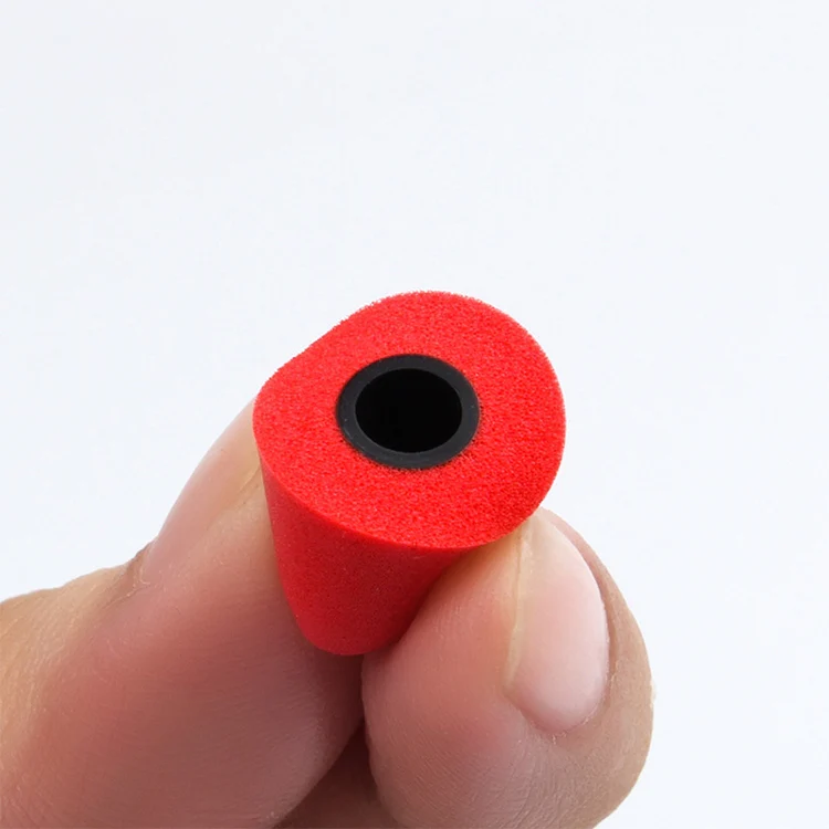 TRN Earphone Silicone Memory Foam Earplug(Black) - Image 8