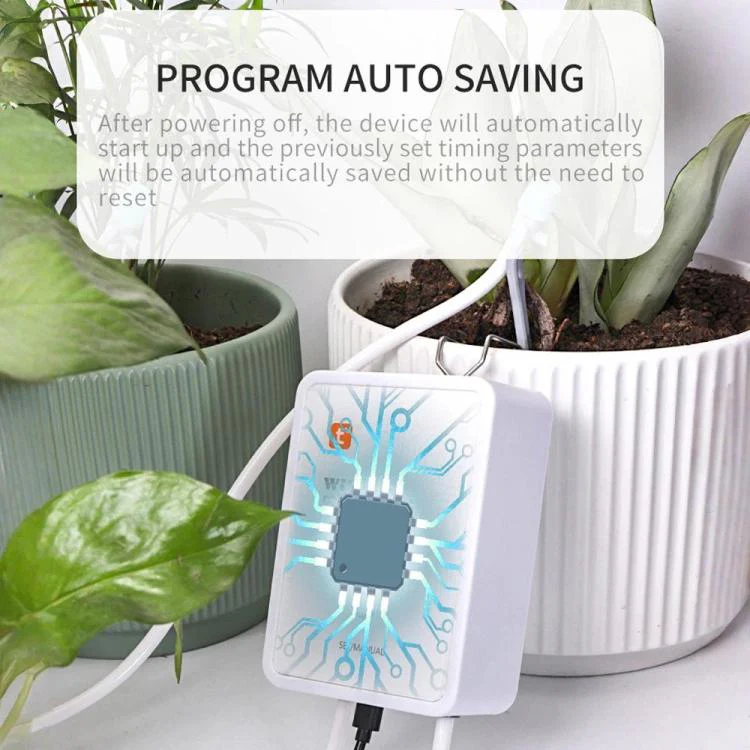 Tuya-Compatible WiFi Smart Automatic Drip Irrigation System with Dual Pump Supports Up to 16 Pots Adjustable Drip Heads Version - Image 8
