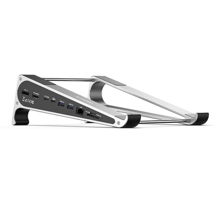 TYPE-C Laptop / Tablet Stand With USB 3.0 Expansion Dock, Interfaces: 9 in 1 Expansion/Triple Display/Ethernet Port - Image 2