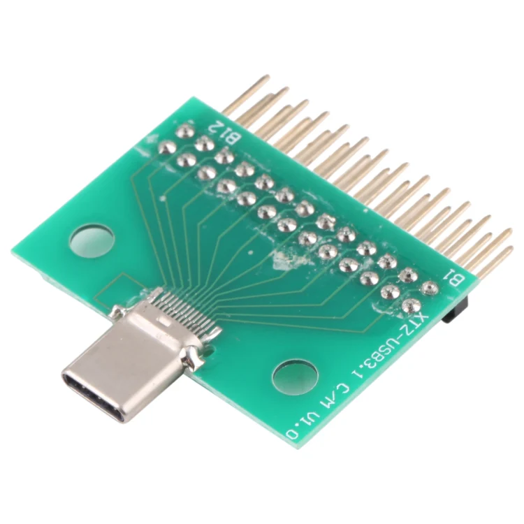 Type C Male Test Board USB 3.1 with PCB Board 24P+2P Connector - Image 3