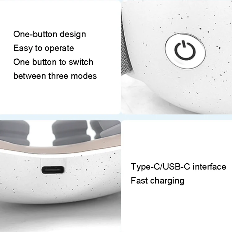 uEye2 Bluetooth Music Eye Massager Hot Vibration Eye Care Instrument(Rhythm) - Image 6