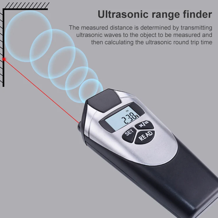 Ultrasonic Distance Measurer Laser Point (2-60 feet) - Image 6