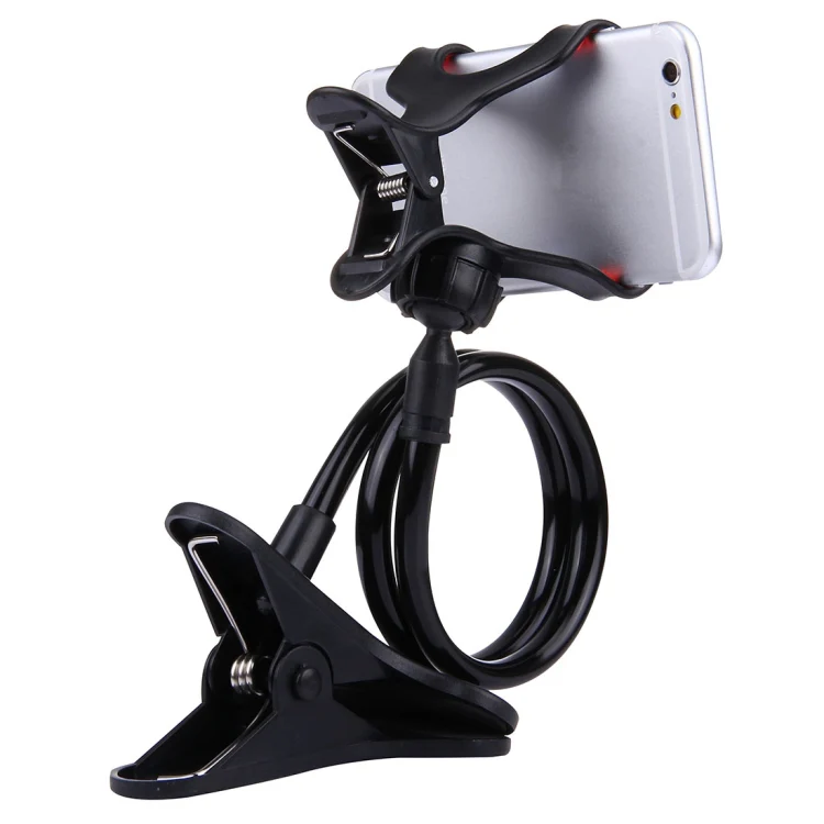 Universal Multifunctional Flexible Long Arm Lazy Bracket Desktop Headboard Bedside Car Phone Holder Stand Tablet Mount(Black) - Image 5