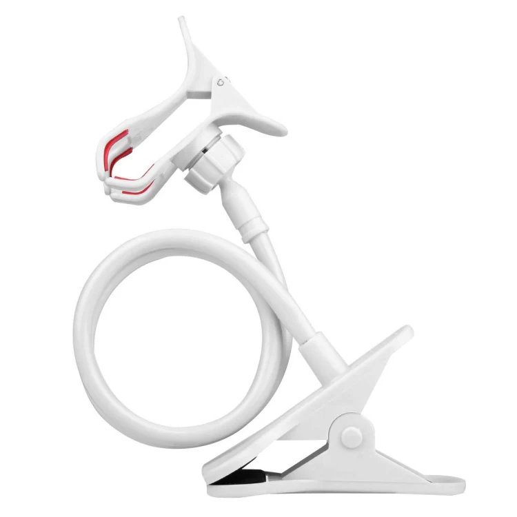 Universal Multifunctional Flexible Long Arm Lazy Bracket Desktop Headboard Bedside Car Phone Holder Stand Tablet Mount(White) - Image 2
