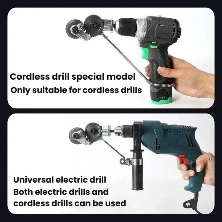 Universal Sheet Metal Cutter Electric Drill Iron Shear Conversion Shears - Image 2
