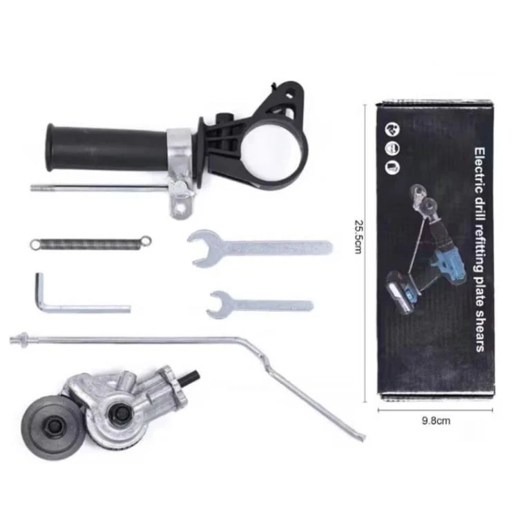 Universal Sheet Metal Cutter Electric Drill Iron Shear Conversion Shears - Image 7