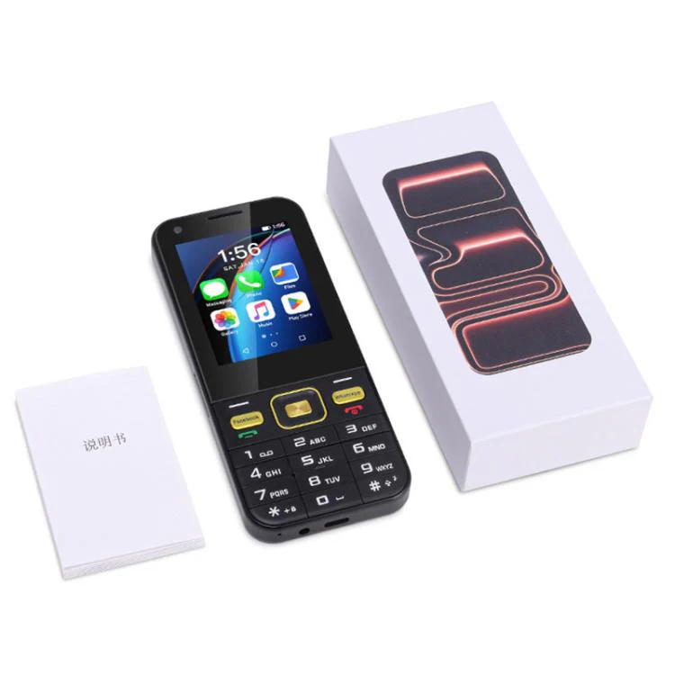 UNIWA F26 Pro Key Phone, 2GB+16GB, 2.8 inch Touch Screen Android 8.1 Mediatek MT6737M Quad Core, 23 Keys, Dual SIM, Network: 4G, Support Whatsapp, Youtube(Black) - Image 6
