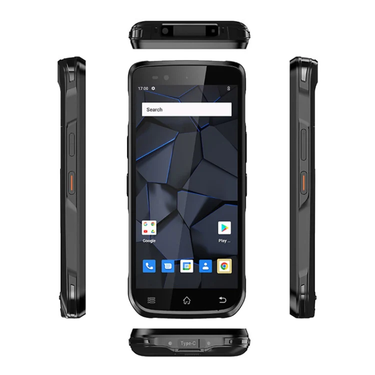 UNIWA M600 IP67 Rugged Phone, 4GB+64GB, 6 inch Android 12, MediaTek MT6762 Octa Core, Network: 4G, US Plug (Black) - Image 4