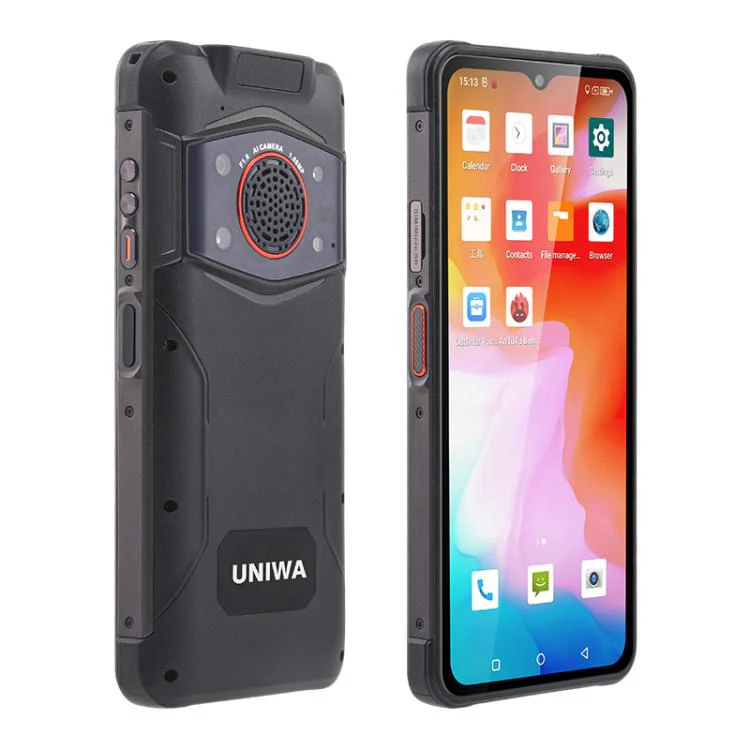 UNIWA NR6600 Rugged Phone, 12GB+256GB, 6.6 inch Android 12.0 MediaTek Dimensity 7050 Octa Core, 8000mAh Battery, Network: 5G, NFC, PTT, OTG, Plug:UK Plug(Black) - Image 2