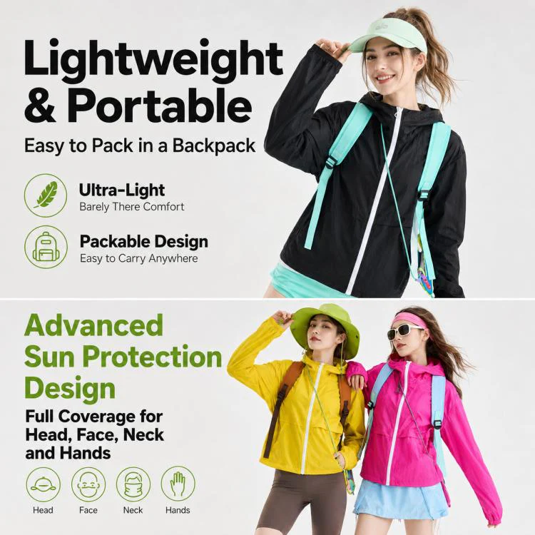 UPF50+ Cooling Fiber Lightweight Breathable Sun Protection Coat, Size:3XL(Yellow) - Image 5