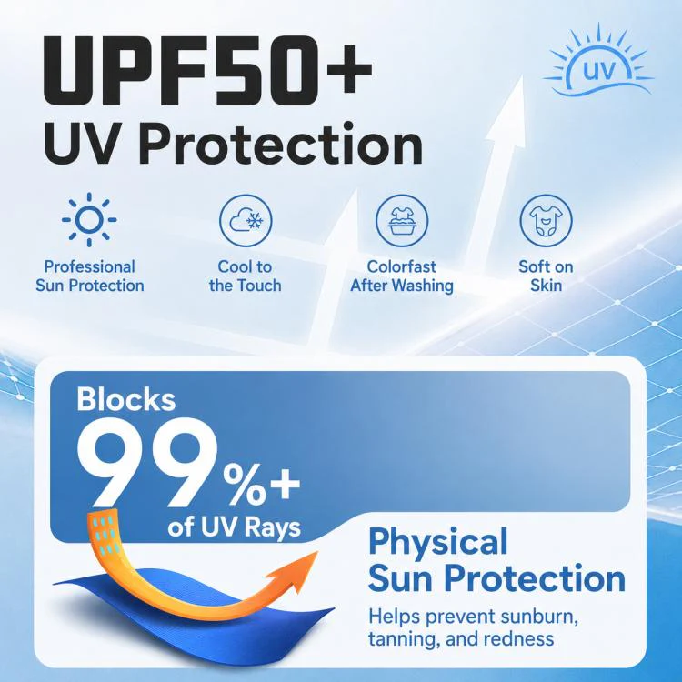 UPF50+ Cooling Fiber Lightweight Breathable Sun Protection Coat, Size:L(Pearl Purple) - Image 4