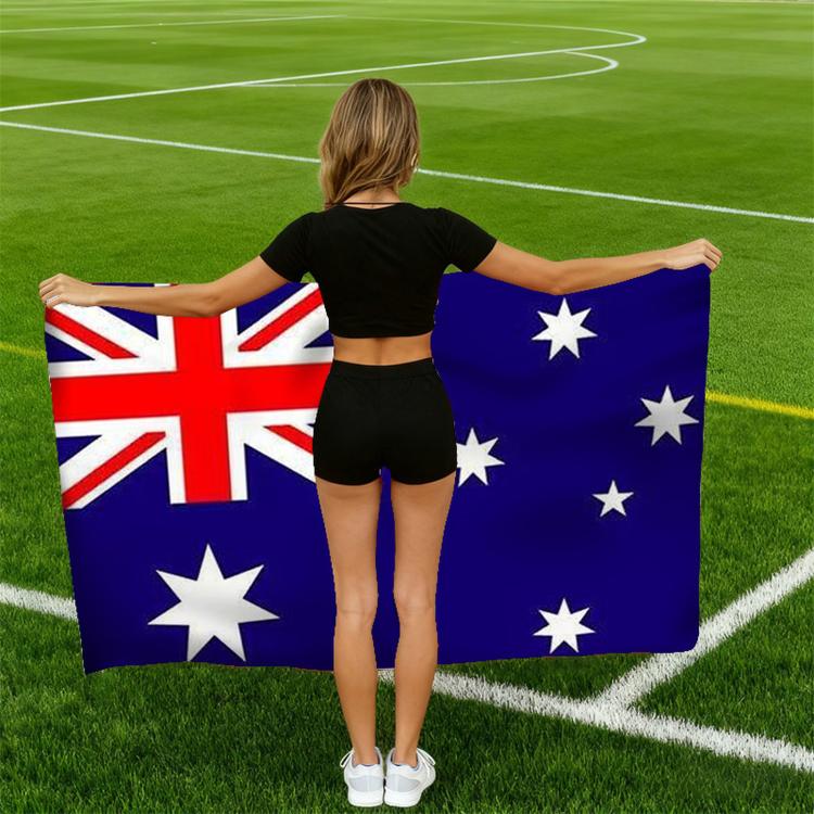 USA-Canadian-Mexican World Cup Fans Capes Flags, Specification: Colombia(90x150cm) - Image 5