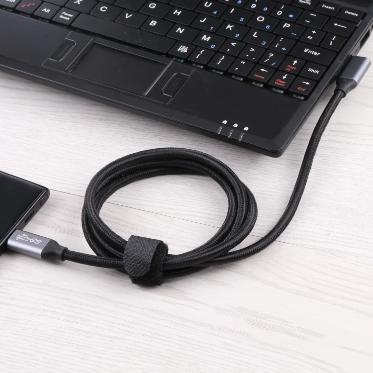 USB-C / Type-C Male to USB-C / Type-C Elbow Transmission Data Cable, Cable Length:2m - Image 5