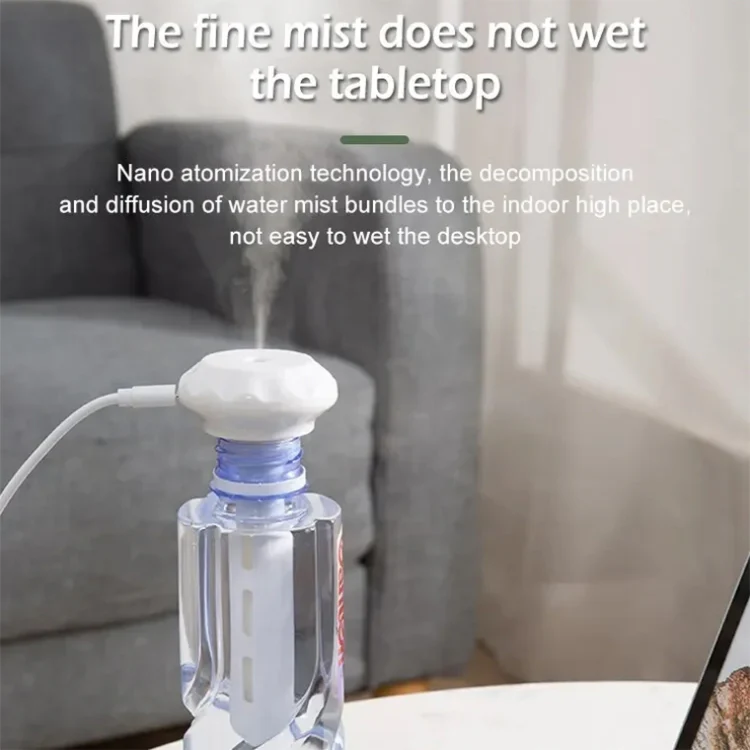 USB Plug-in Mini Portable Detachable Car Humidifier, Spec: Humidifier - Image 10