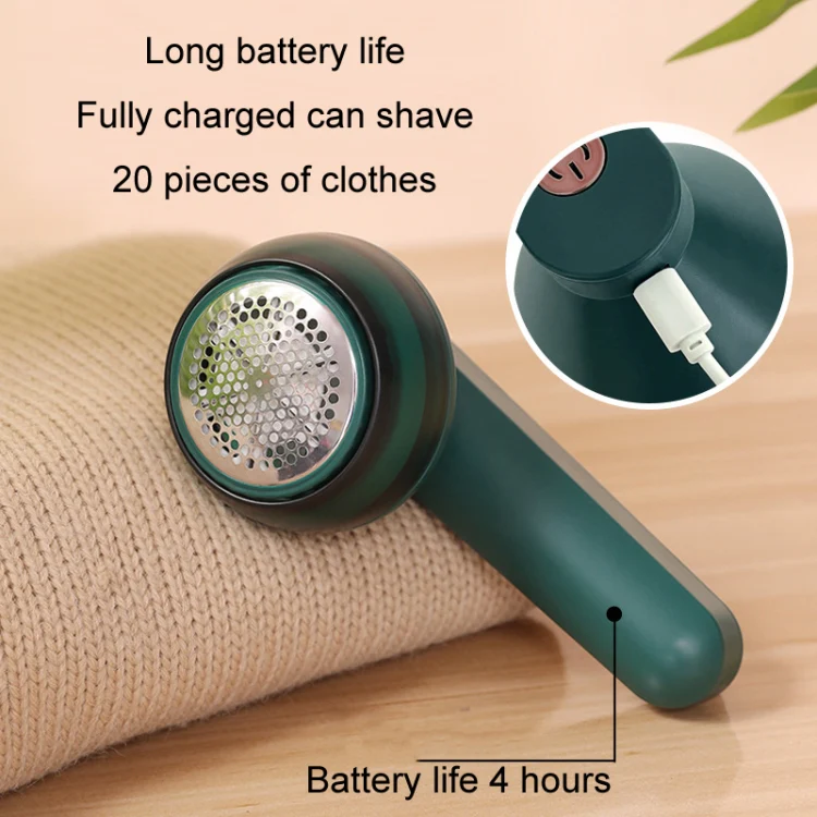 USB Rechargeable Household Hair Ball Trimmer Lint Remover(White) - Image 3