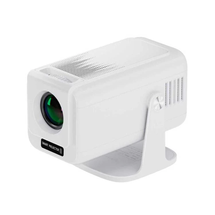 V1 Manual Focus 3 inch LCD 1920x1080P 270ANSI Android 13 OS Portable Smart Projector, Plug Type:UK Plug(White) - Image 4