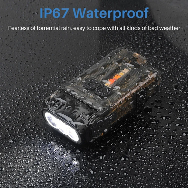 V15 EDC Flashlight Multi-function Work Light(Black) - Image 4