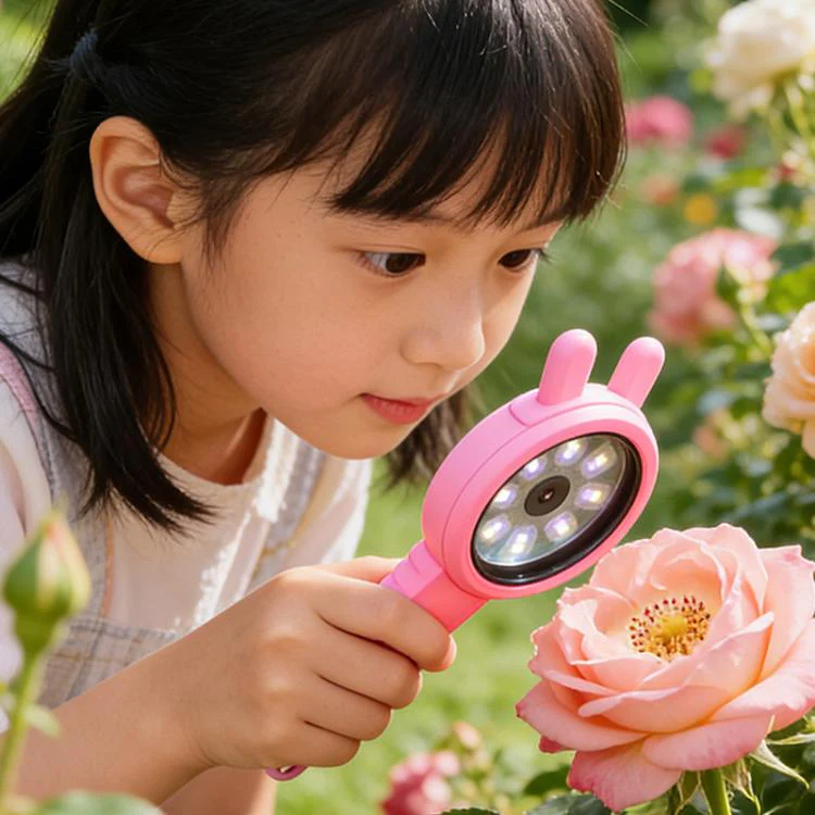 V37 200X 2-inch IPS Screen Children Handheld Smart Magnifier(Blue) - Image 14