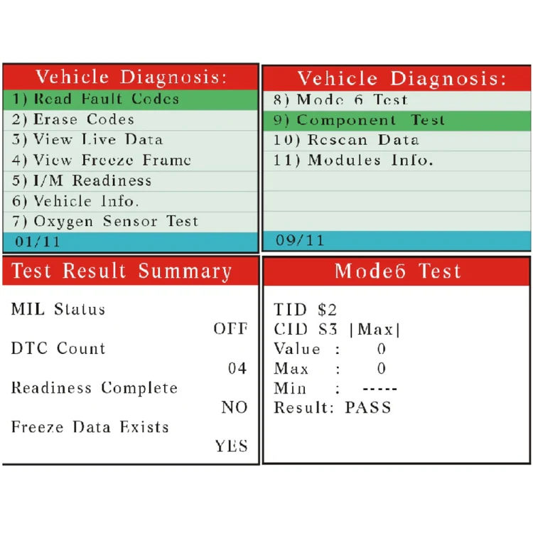 V800 Car Mini Code Reader OBD2 Fault Detector Diagnostic Tool - Image 9