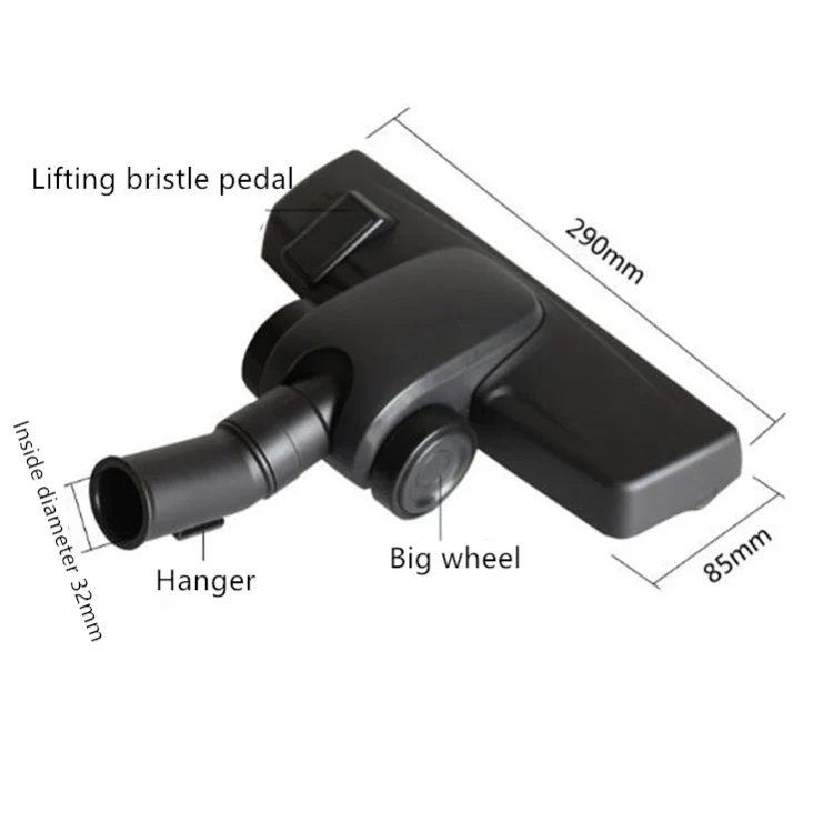 Vacuum Cleaner Accessories Carpet Floor Dual Use Brush Head(Inner Diameter 32mm) - Image 6