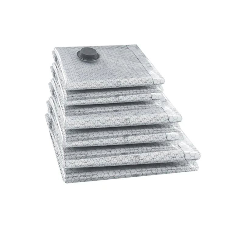 Vacuum Compression Bags for Household Clothes Storage, With Evacuation Pump, Size: 6pcs /Set 2S+2M+2L - Image 2