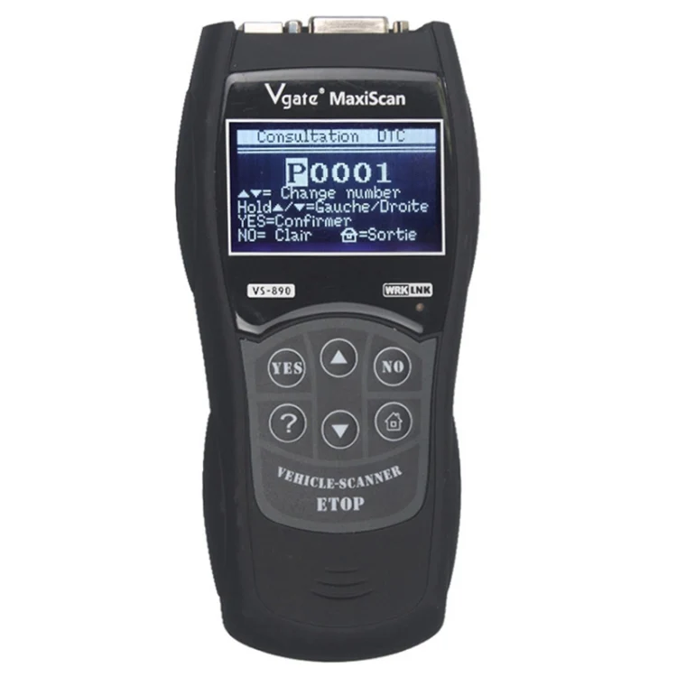 Vgate VS890 Professional Diagnostic Code Scanner Tool, Supported Multi Languages - Image 2