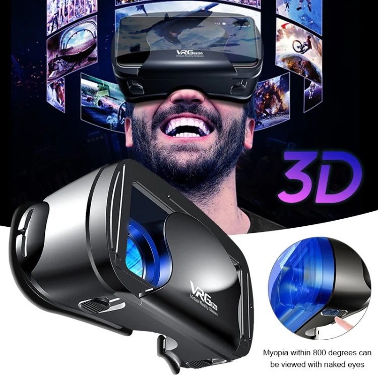 Virtual Reality 3D Video Glasses Suitable for 5inch - 7 inch Smartphone - Image 3