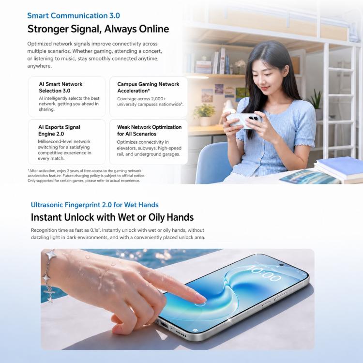 vivo S60, 12GB+256GB, 6.59 inch Android 16 OriginOS 6 Snapdragon 8s Gen 3 Octa Core, OTG, NFC, Network: 5G, Support Google Play (Green) - Image 19