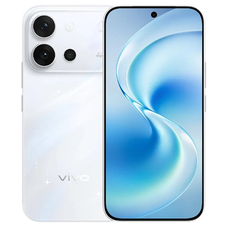 vivo S60, 12GB+512GB, 6.59 inch Android 16 OriginOS 6 Snapdragon 8s Gen 3 Octa Core, OTG, NFC, Network: 5G, Support Google Play (White)