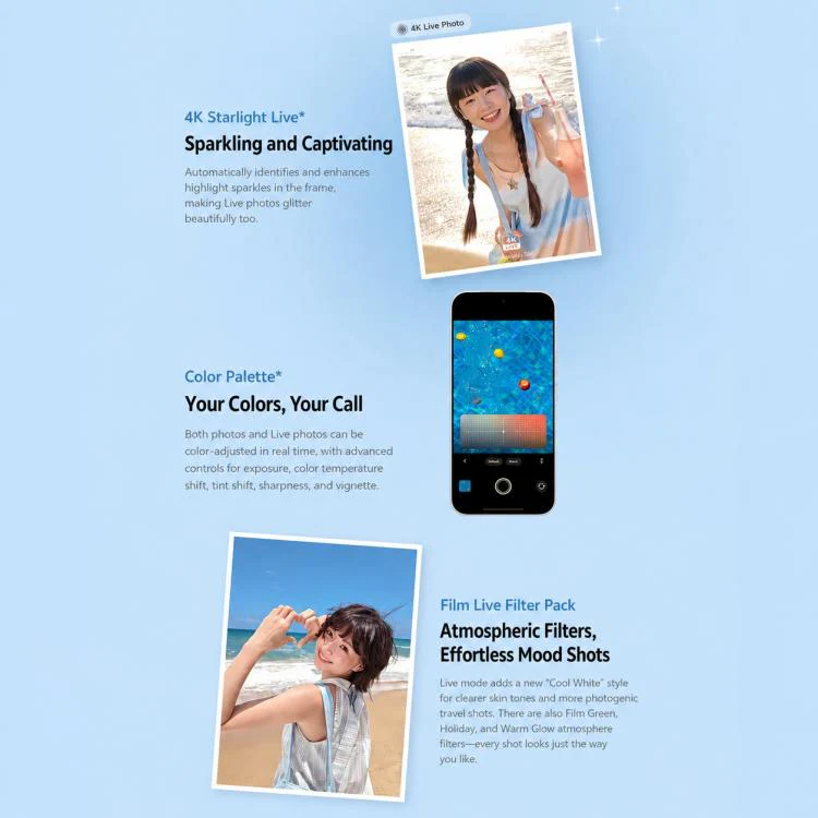 vivo S60, 12GB+512GB, 6.59 inch Android 16 OriginOS 6 Snapdragon 8s Gen 3 Octa Core, OTG, NFC, Network: 5G, Support Google Play (White) - Image 10