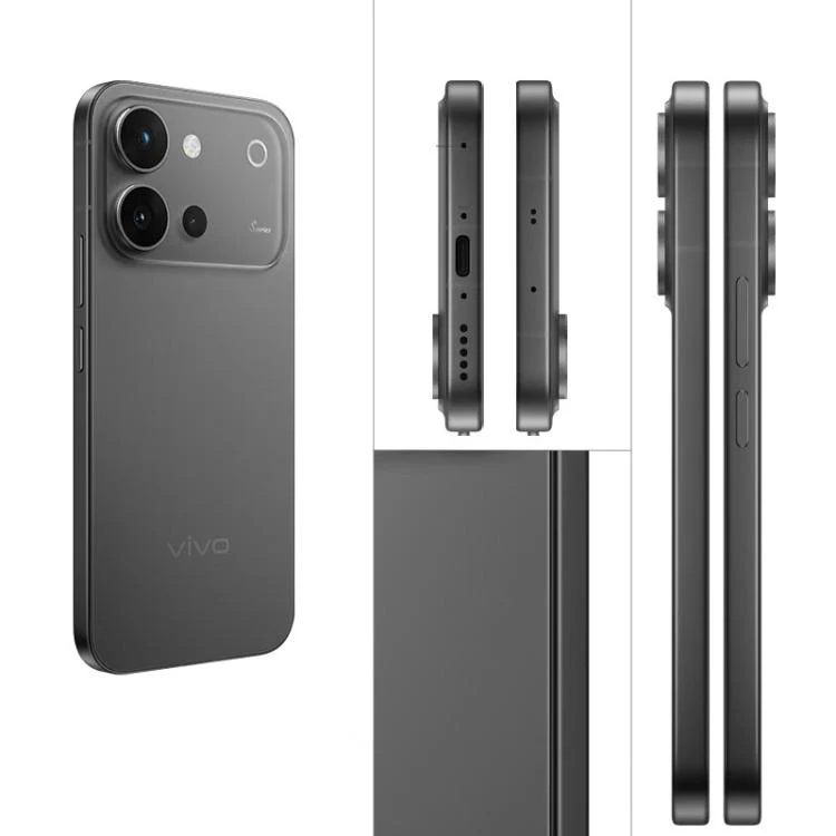 vivo S60, 16GB+512GB, 6.59 inch Android 16 OriginOS 6 Snapdragon 8s Gen 3 Octa Core, OTG, NFC, Network: 5G, Support Google Play (Black) - Image 4