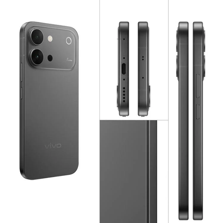 vivo S60 Vitality, 12GB+256GB, 6.59 inch Android 16 OriginOS 6 Dimensity 7500 Full Power Version Octa Core, OTG, NFC, Network: 5G, Support Google Play (Black) - Image 4