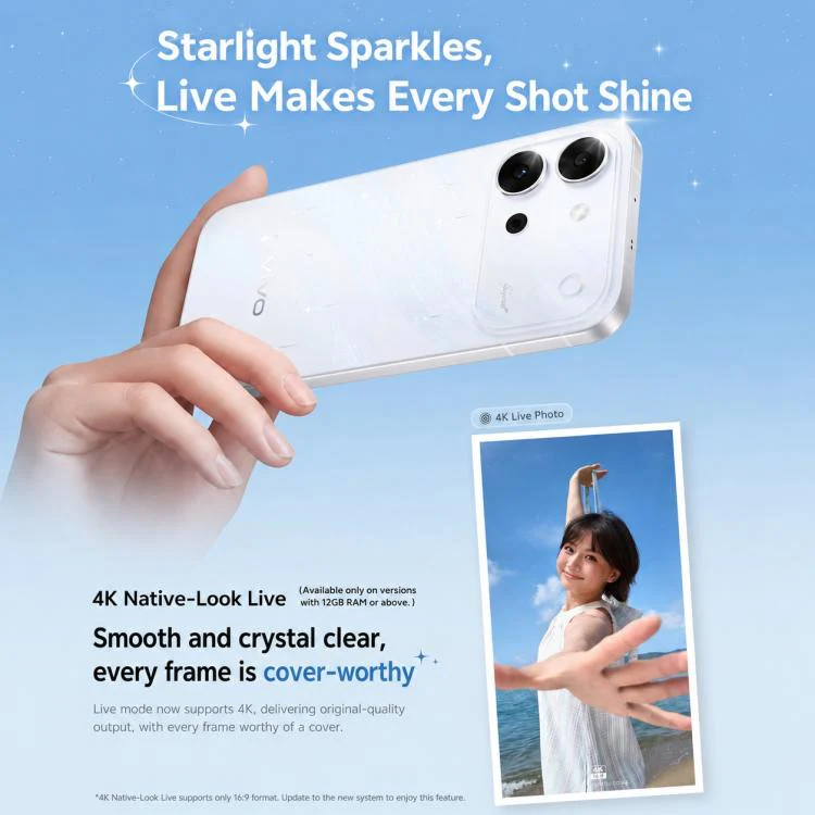 vivo S60 Vitality, 8GB+256GB, 6.59 inch Android 16 OriginOS 6 Dimensity 7500 Full Power Version Octa Core, OTG, NFC, Network: 5G, Support Google Play (White) - Image 7