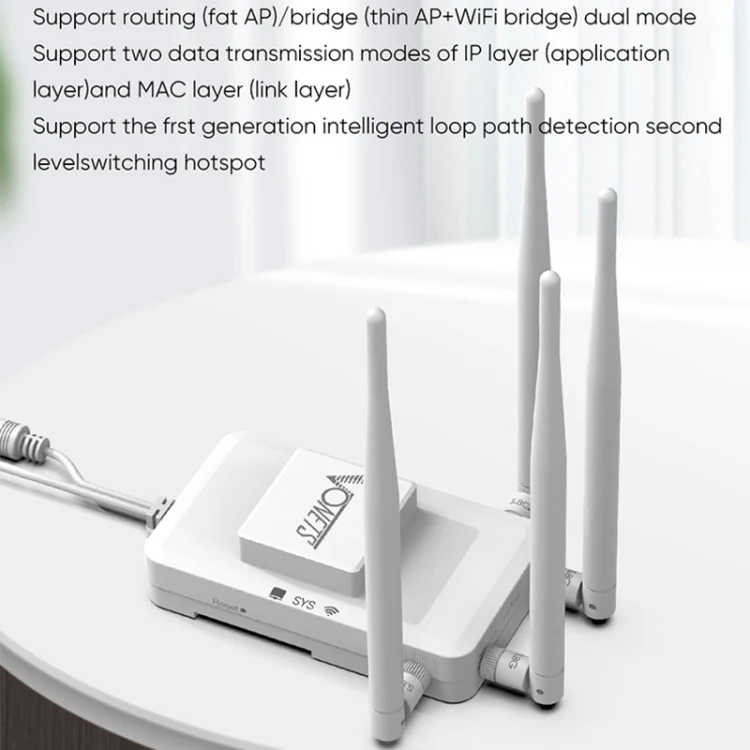 VONETS VAR1800-H 1800Mbps Wireless WiFi Router Standard Edition(White) - Image 5