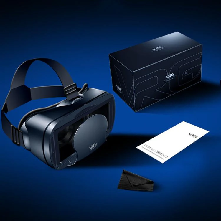 VRG Pro Mobile 3D Virtual Reality Smart VR Goggles, Spec: Blue Light (White) - Image 13